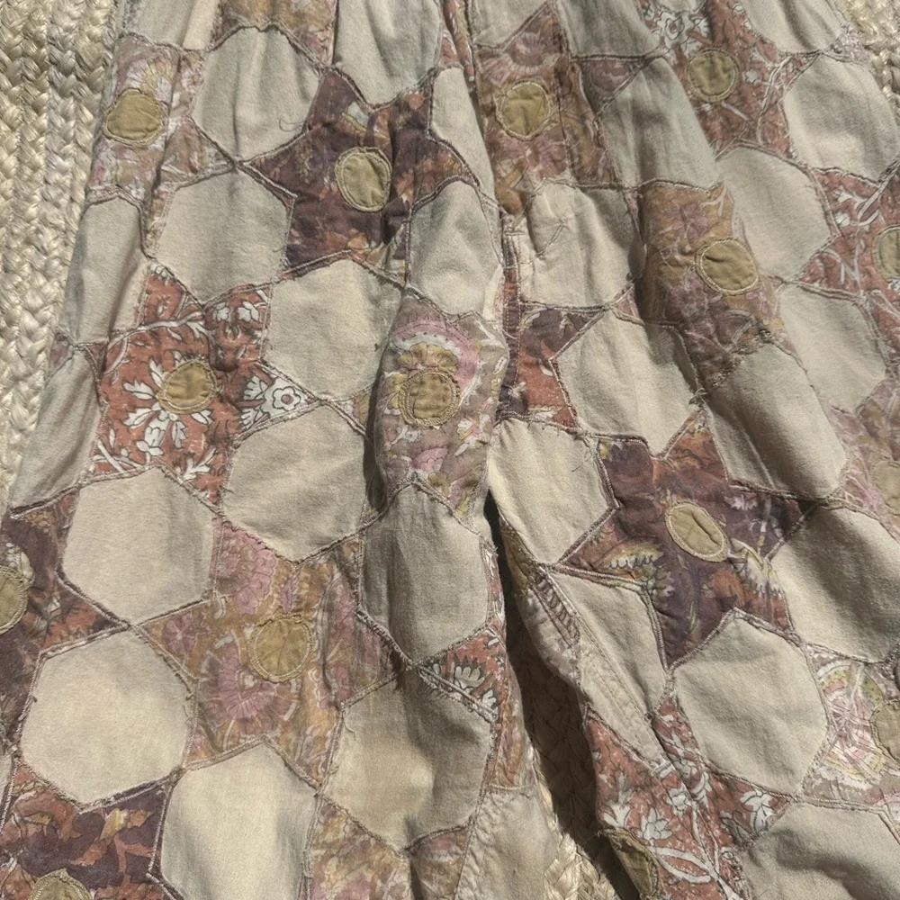 Patchwork Patterned Pants - Picture 4 of 6